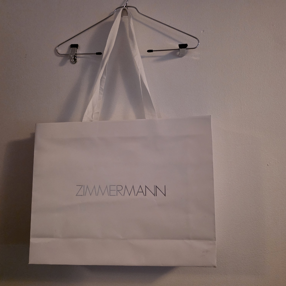 Zimmermann White Tote Bag